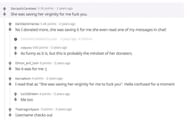 Screengrab from the Reddit thread